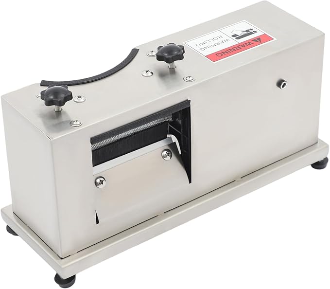 Electric Pea Sheller 25W Bean Sheller Machine 5.5 LBS/H Pea & Bean Sheller Machine with Adjust Rollers Commercial Beans Stripper Sheller for Home Kitchens, Restaurants