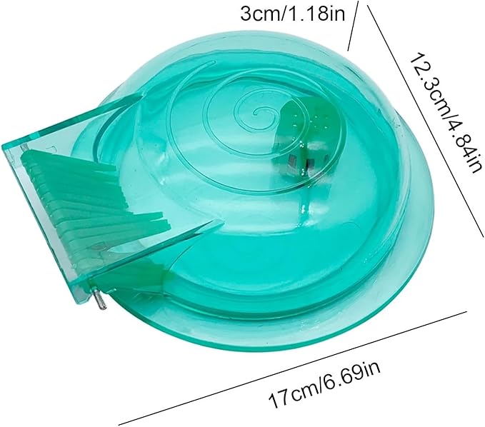 2 Packs Snail Catcher, Snail Catch Box, Transparent Aquarium Snail Catcher,Transparent Aquarium Snail Catcher, Lightweight Planaria Removal Supplies for Fish Tank, Multifunctional A-quarium