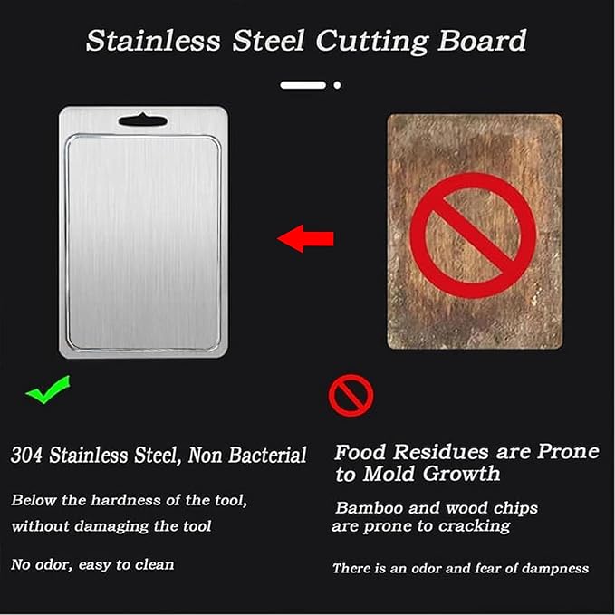 Titanium Cutting Board for Kitchen with Juice Groove， Dishwasher Safe Chopping Boards， Bpa-Free Chopping Board,for Home Counter Outdoor Camping Housewarming Gifts for Women (18inx12in)