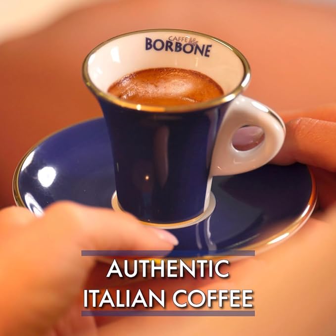 Caffè Borbone Espresso Intenso Aluminum Capsules Compatible with Nespresso Original Machines, Dark Roast, 50 Count