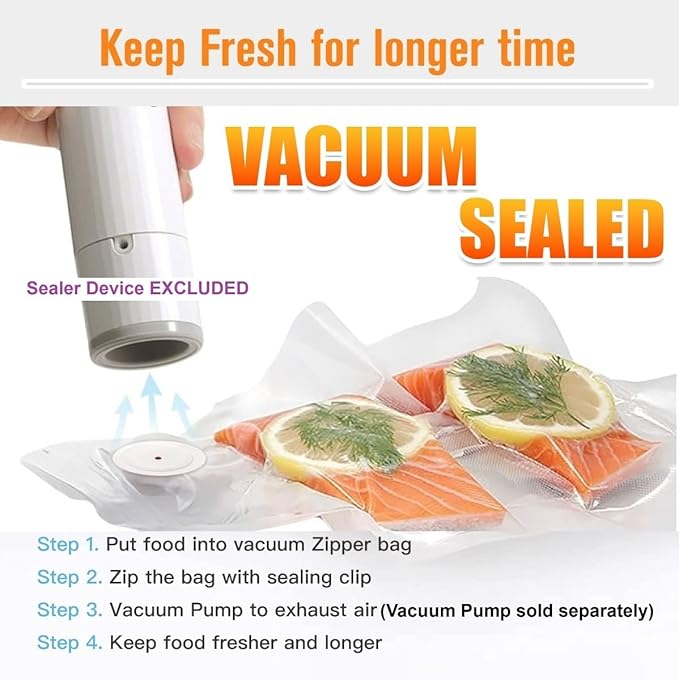 Vacuum Sealer Bags 20pcs (5 sizes)