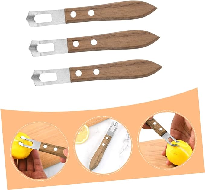 3pcs Professional Cheese Grater Cheese Grater Lemon Zester Easy to Clean for Kitchen