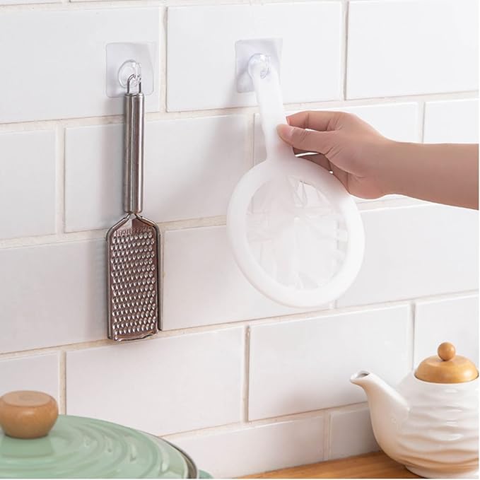 Xeahung Plastic Strainers and Colanders Fine Mesh Strainer Nylon Mesh Strainers for Kitchen Small Mesh Strainer with Handle 200 Mesh Food Filter Strainer for Tea Cocktails Juicing 2PC (200 Mesh)