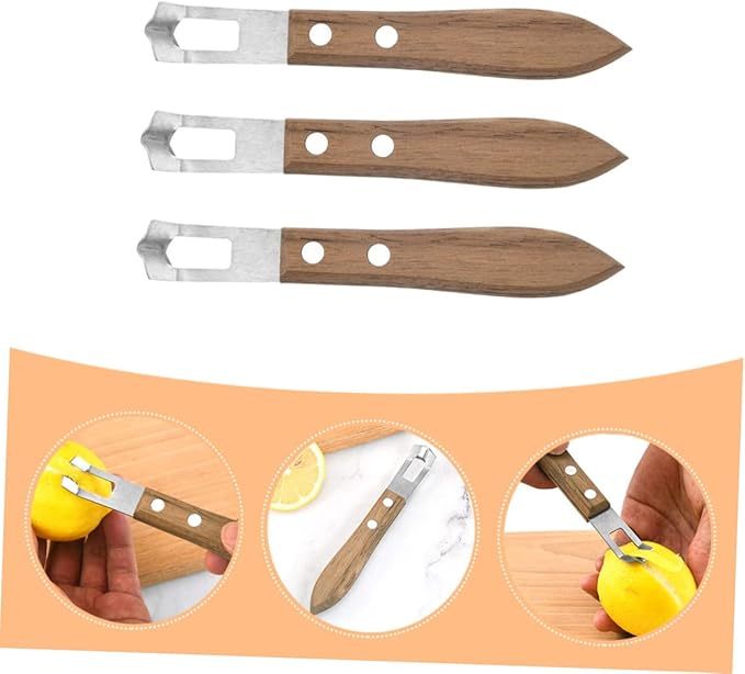 3pcs Lemon Grater Wear-resistant Multi-function Zester for Citrus Cheese and Tool for Home and Restaurant Use