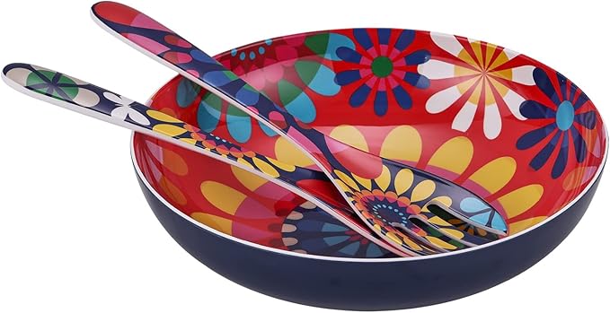 French Bull 11.75" Serving Bowl - Melamine Dinnerware - Salad, Mixing, Pasta (Festival)