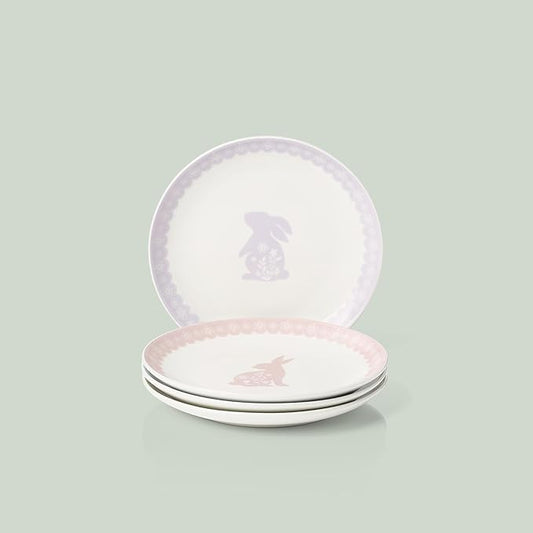 Oneida 898189 Bunny Hop Accent Plates, Set Of 4