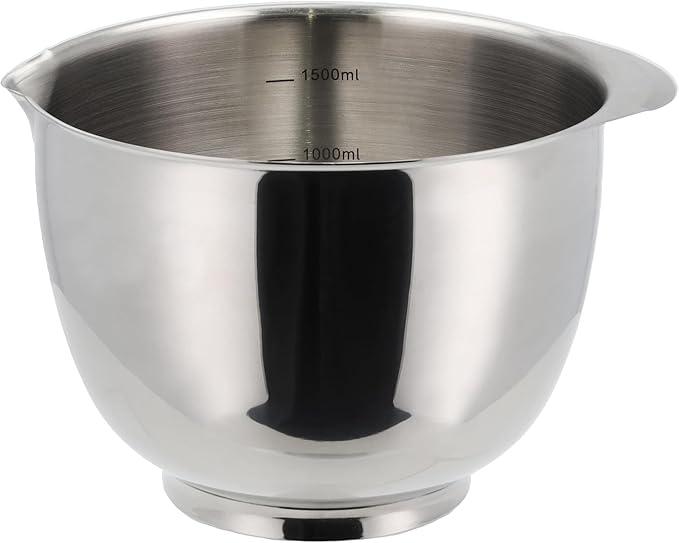 Rosti Precision Craft Mixing Bowl Set of 3 1.5L/2L/3L Elevate Your Culinary Experience Stylish Nesting Bowls for Effortless Cooking and Baking