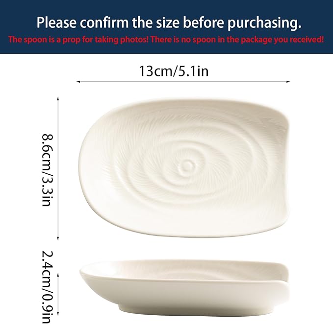 Ceremic Spoon Rest for Stove Top, Spoon Holder for Kitchen Counter, Coffee Spoon Rest, Cooking Utensil Rest for Ladles, Kitchen Decor, Housewarming Gifts, 1 pack (white)
