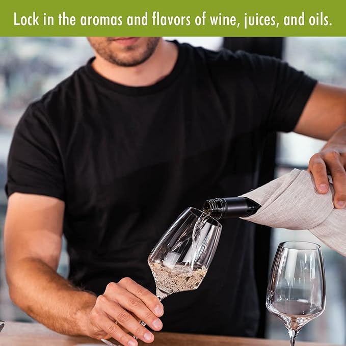 ZWILLING Fresh & Save 3-pc Vacuum Wine Sealer (Set of 3), Gift Set