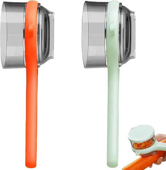 2 Pcs Peeling Knife With Storage Box,Peeler With Storage,Vegetable Peeler,Easy To Clean Peelers For Home Kitchen Fruit Peeling Supplies.