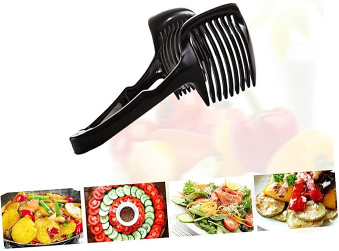 Multipurpose Handheld Slicer Clamp Vegetable Slicer Cutter Manual Slice for Fruits Veggies Random