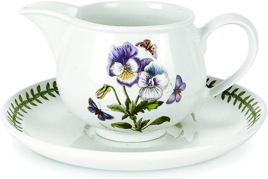 Portmeirion Botanic Garden Gravy Boat and Stand