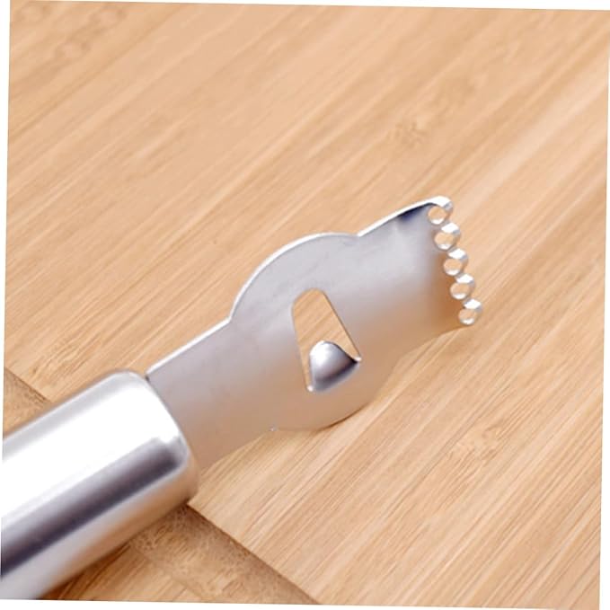 Mikinona Multi-function Paring Knife Lemon Zester Orange Peeler Fruit Zester Peeler Stainless Steel Dishwasher Safe