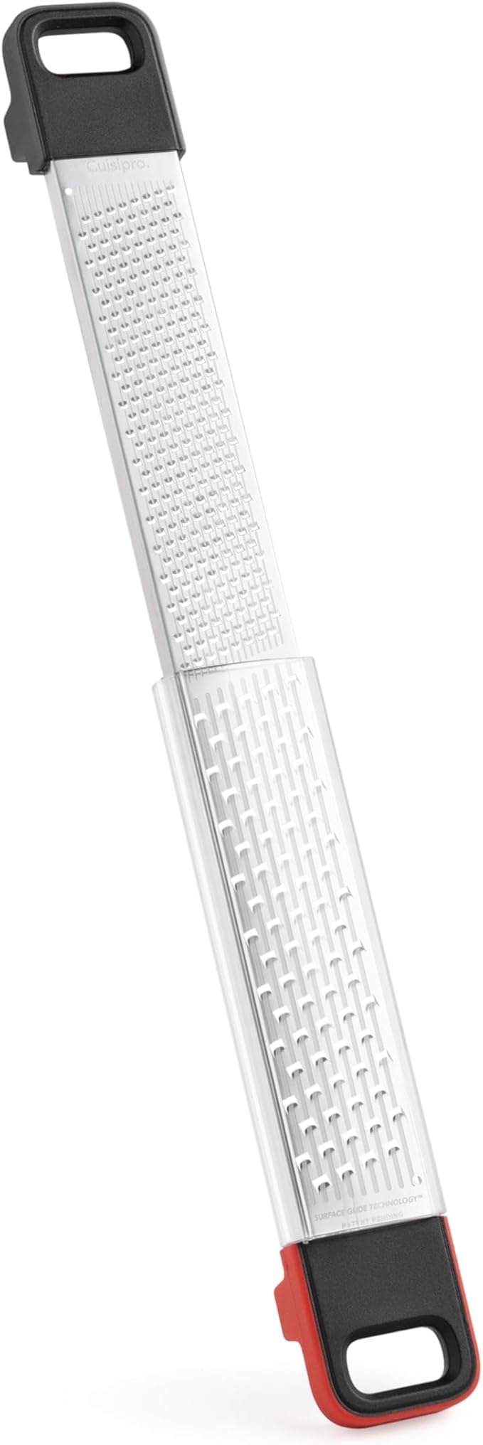 CUISIPRO Surface Glide Technology Stainless Steel Dual Grater, Coarse and Fine