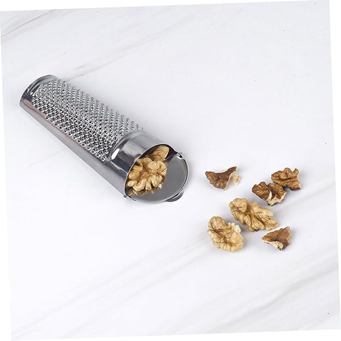 IMIKEYA 2Pcs Stainless Steel Ginger Zesters Kitchen Graters for Garlic Cheese and Vegetables Non Slip Ergonomic Design Kitchen Supplies