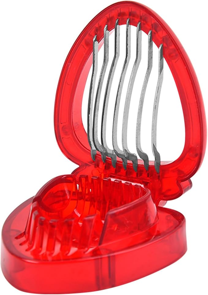 Fruit Cutter Hard Boiled Eggs Divider Splitters Stainsless Steels Wire Strawberries Slicers Small Kitchen Cutting Tool Strawberries Slicers