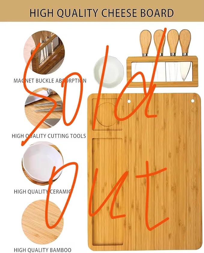 Cutting Board Wood Chopping Board Double Sided Charcuterie Boards Serving Board Kitchen Essential House Warming Hostess Host Gift Serving Tray for Christmas Wedding Birthday Camel