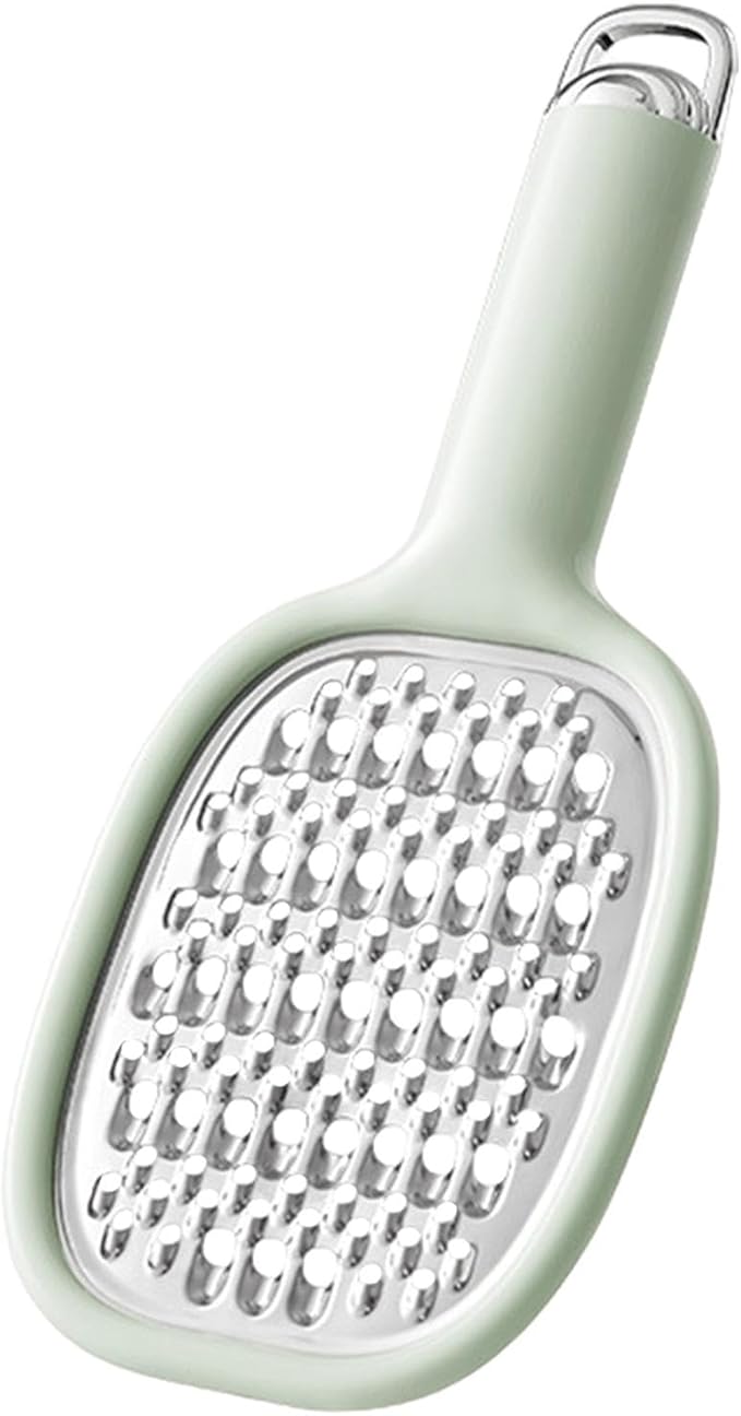 Lemon Zester Grater - Lemon Grater with Handle | Ergonomic Cheese and Carrot Grater | Safe Cheese & Carrot Grater | Manual Graters & Slicers Portable Efficient for Chocolate, Potato, Cucumber
