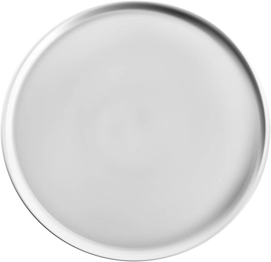 Thunder Group Coupe-Style Aluminum Pizza Tray, 8 Inch