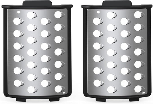 Electric Cheese Grater Attachments, Grinding Blade, Grind Cheese,Nuts, Peanuts, Oreos And Other Ingredients (1 Pair)