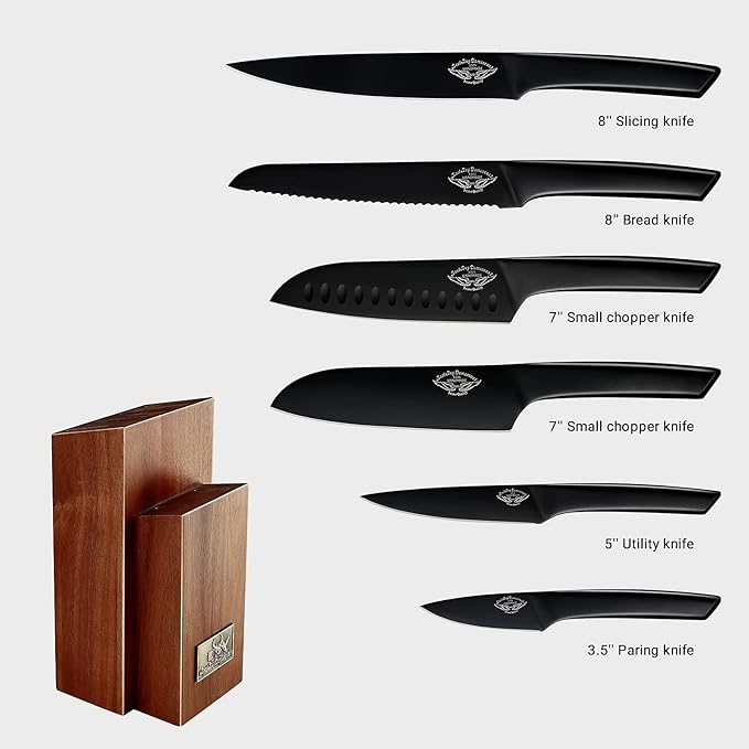 Best.Buy.Damascus1 Chef Knife Set Black Knife Block Set Kitchen Knife Set Perumim Quality Chef Knives