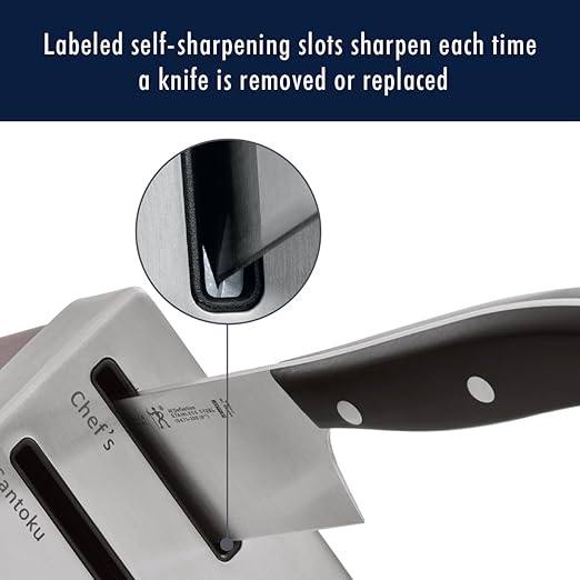 HENCKELS Classic 15-pc Self-Sharpening Knife Block Set