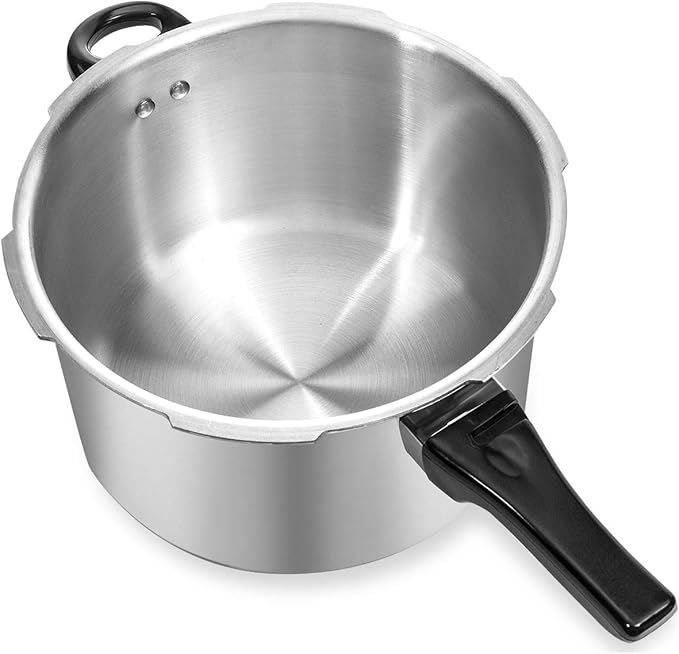 Barton Pressure Canner Release Valve Aluminum Canning Pot Cooker Pot Stove Top Instant Fast Cooking Pot Stewing Locking System (6 Quart)