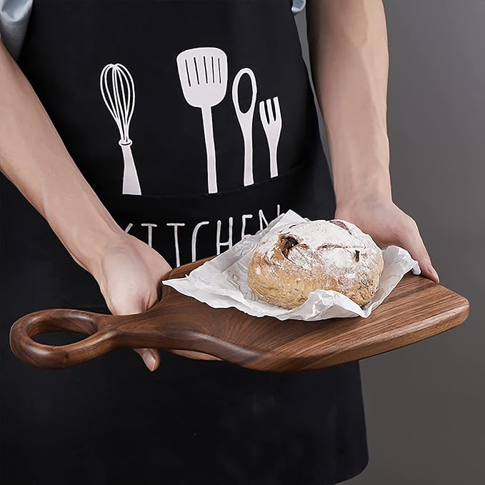 Muso Wood Couple Cutting Board Gift for Anniversary Wedding, 2 Pcs Charcuterie Board for Bride Couple, Birthday Gift for Wife Husband or Parents