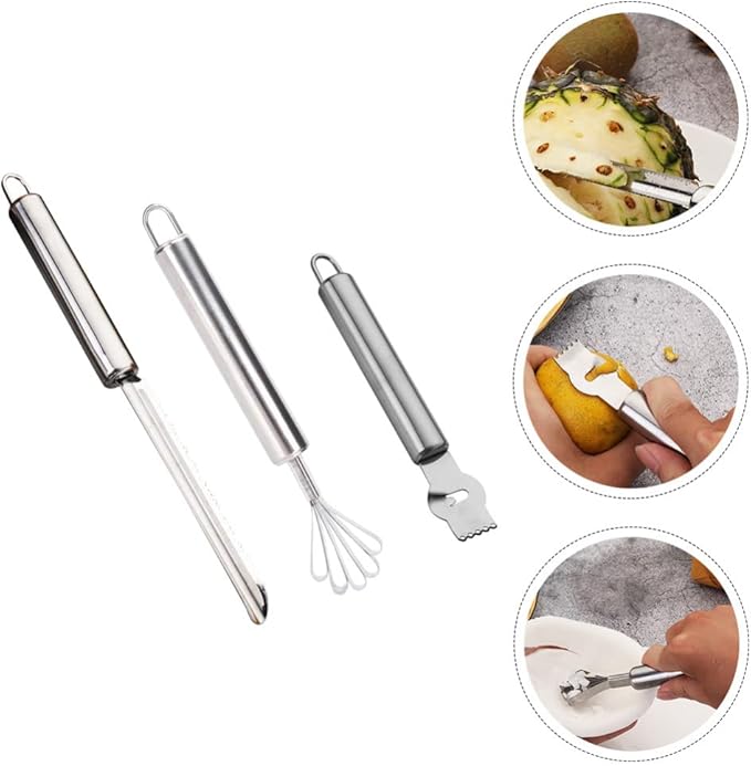 Stainless Steel Lemon Zester Multi-functional Fruit Peeler Easy Cheese Grater Kitchen Tool