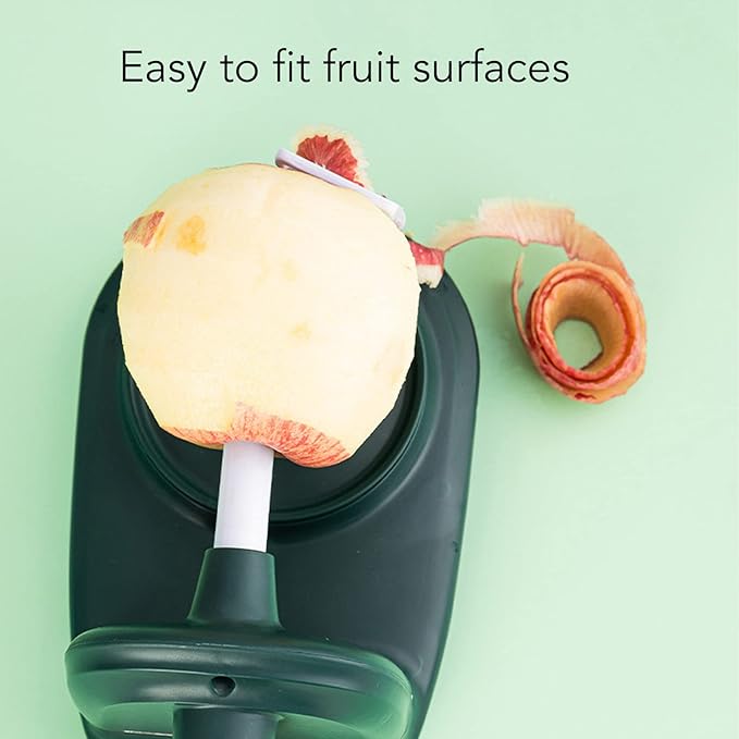 Apple Peeler, Manual Apple Peeler Slicer Corer with Suction Cup Base Hand Crank Apple Peeler Machine Simple Operation Apple Slicer Small Apple Corer and Slicer