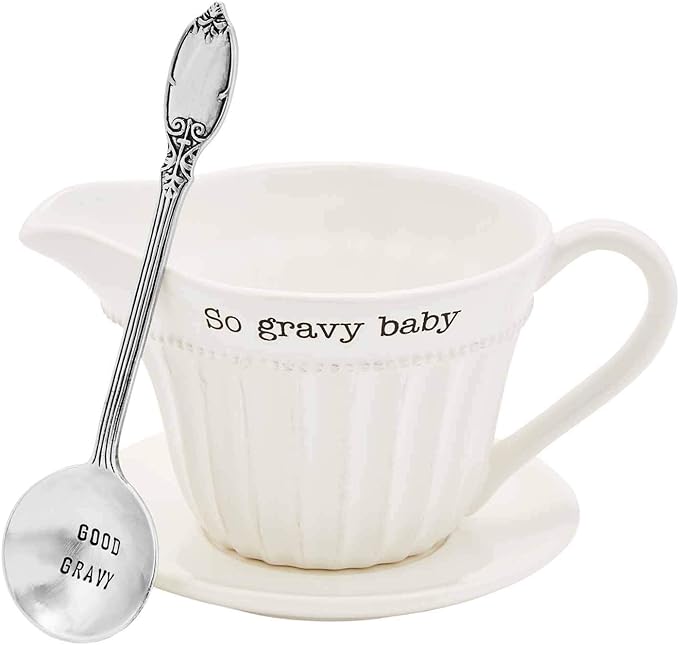 GRAVY BOAT SET
