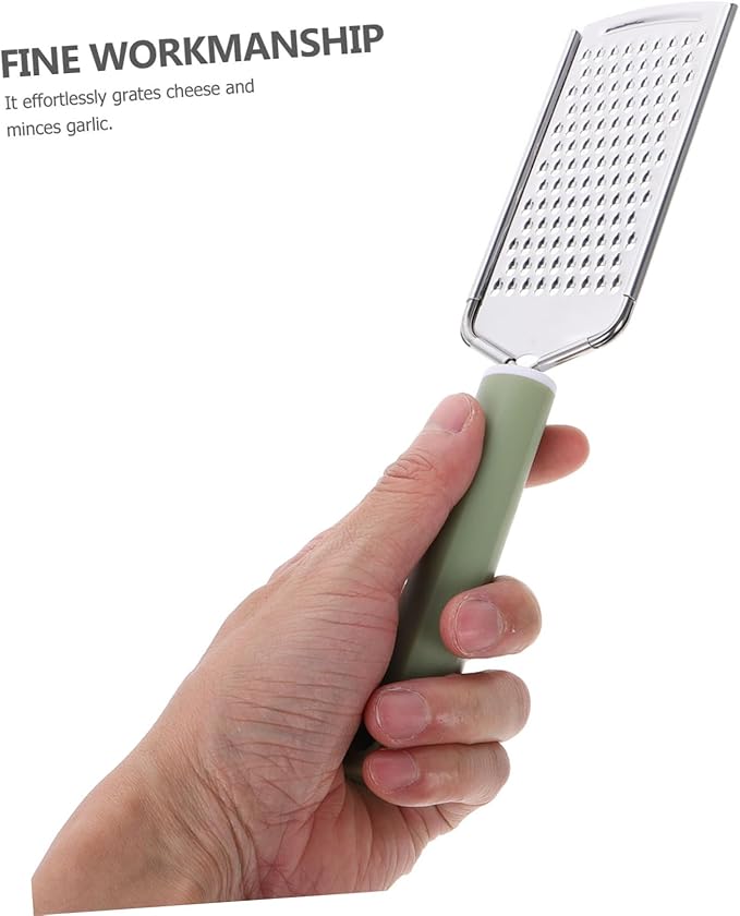 Cabilock Multifunctional Garlic Peeler Fine Grater Vampire Garlic Crusher for Kitchen Cheese Zester Ergonomic Handle Easy Cleaning