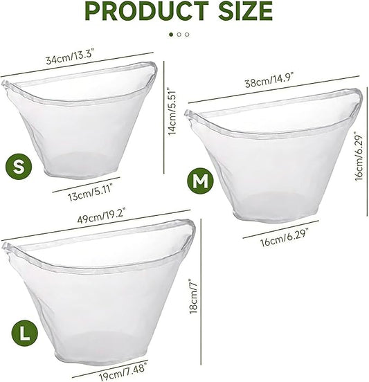 2025 New Soy Milk Bag, Organic Unbleached Cotton Cheesecloth or Food Strainer, Nut Butter Bag Reusable for Straining Oat Filter, Dumpling Fillings Straining, Fine Mesh Cheese Cloth Making (Large)