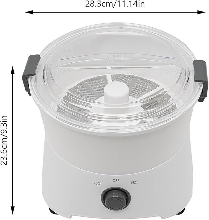 Electric Potato Peeler, 110-120V 85W Commercial Automatic Potato Peeler 2-in-1 One-button Drive Potato Peeling Spinner Machine for Kitchens Restaurants & Fast Food Stores
