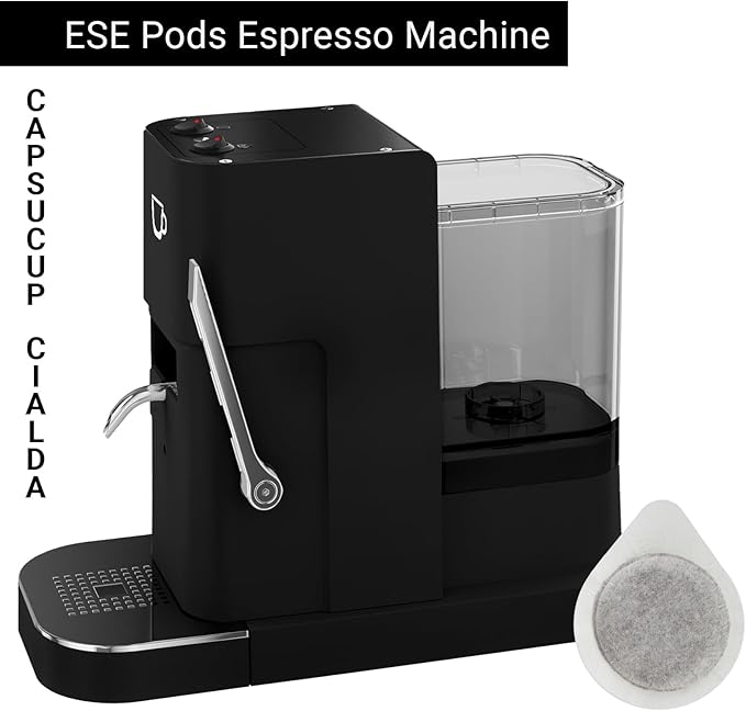 Capsucup ESE Pods Espresso machine - Single-serve Coffee maker for Cialda Paper pod