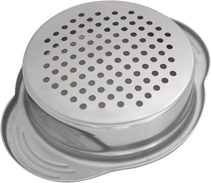 Can Strainer XGNG 2pcs Stainless Steel Food Can Strainer Vegetable and Fruit Can Strainer, Best for Canned Tuna Versatile