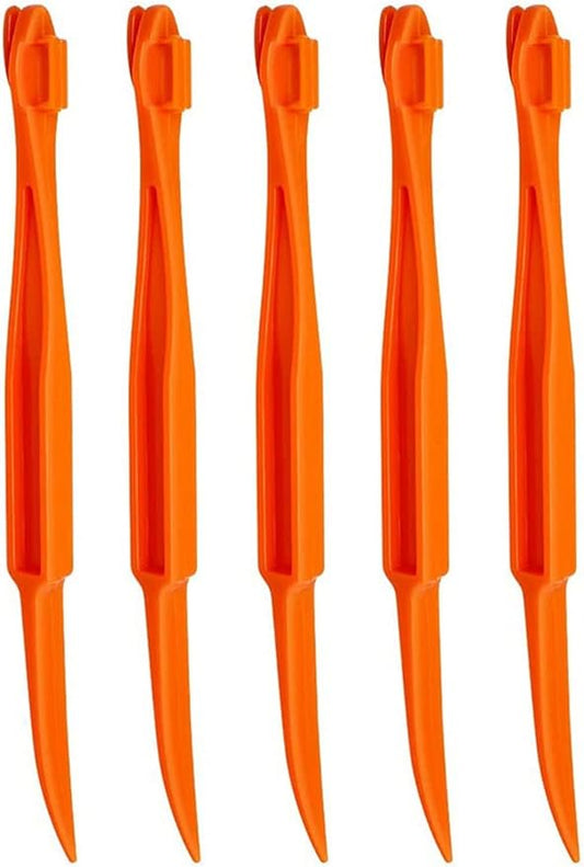 5Pcs Plastic Orange Peeler Remover Multifunctional Easy Open Orange Peeler Tool Fast Peeling Knife Citrus Lemon Cutter Fruit Opener Tools,Peelers,Peeling, Grating and Slicing Tools