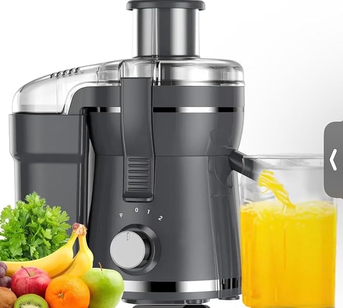 High-Speed Centrifugal Juicer Machine – 600W (Grey)