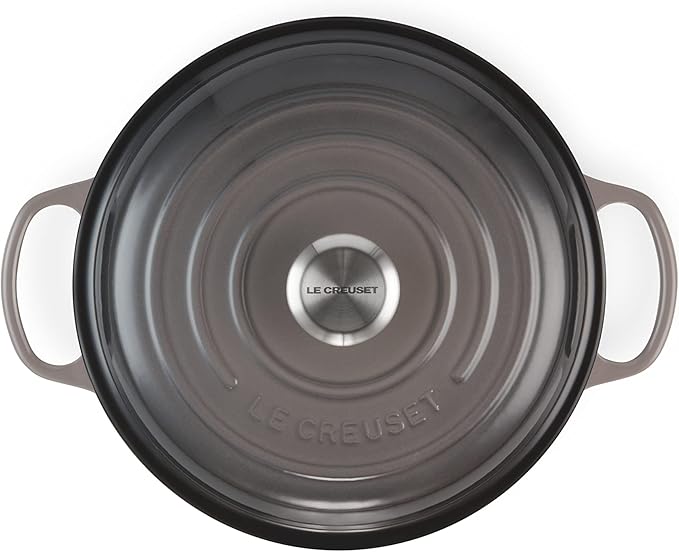 Le Creuset Enameled Cast Iron Signature Braiser, 2.25 qt., Oyster