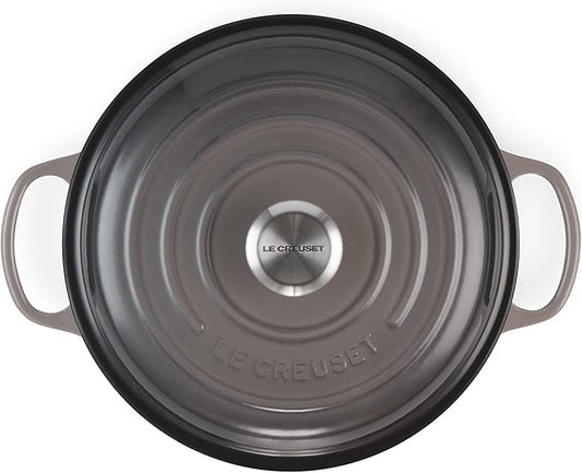 Le Creuset Enameled Cast Iron Signature Braiser, 2.25 qt., Oyster