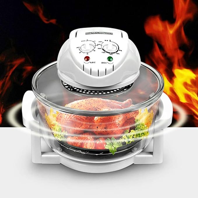 ZHFEISY 12L Turbo Air Fryer Convection Oven Roaster Electric Cooker Multifunction Infrared