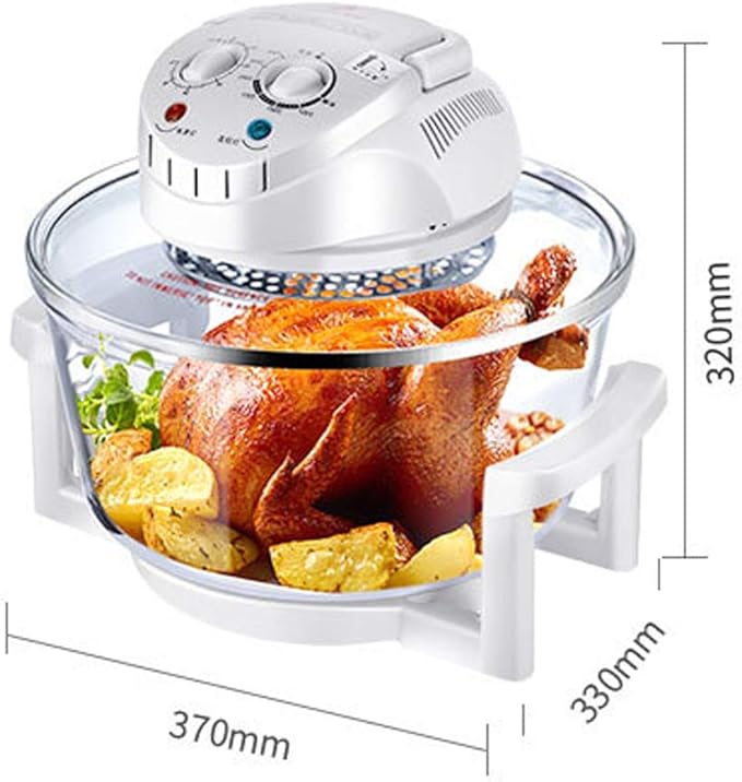 ZHFEISY 12L Turbo Air Fryer Convection Oven Roaster Electric Cooker Multifunction Infrared