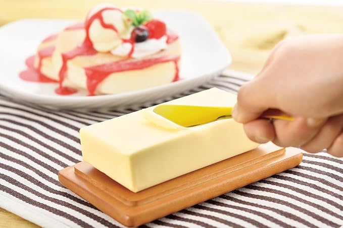 Terra Distribution Copper Butter Knife Spreader [ Made in Japan ] Superb Thermal Conductivity for Effortless Slicing and Spreading (Gold)