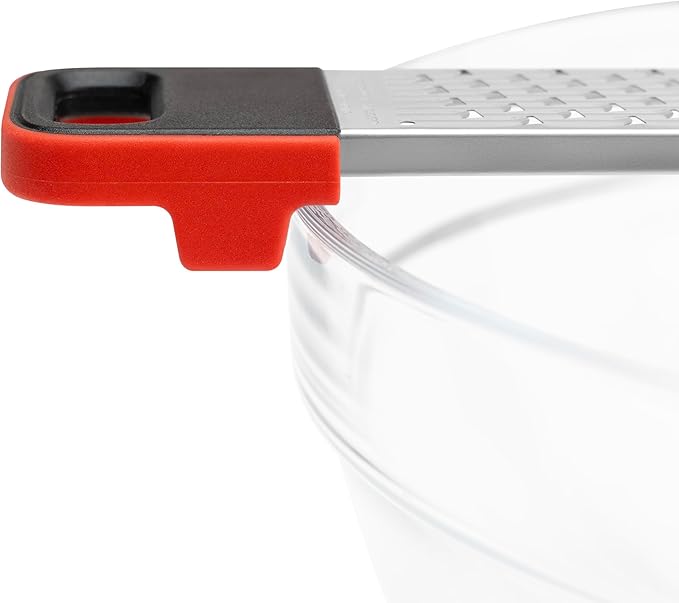 CUISIPRO Surface Glide Technology Stainless Steel Dual Grater, Coarse and Fine