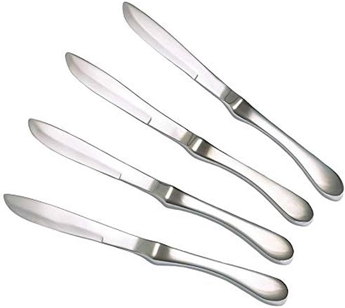 Knork Forged Original Dinner Knife Open Stock, Gloss, 4 Piece Set