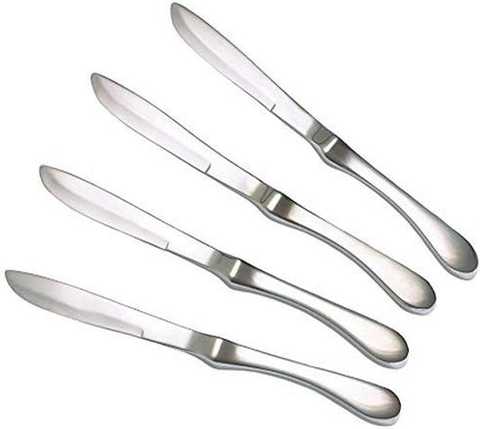 Knork Forged Original Dinner Knife Open Stock, Gloss, 4 Piece Set