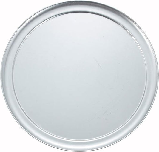 Winco 15" Aluminum Wide-Rim Pizza Pan