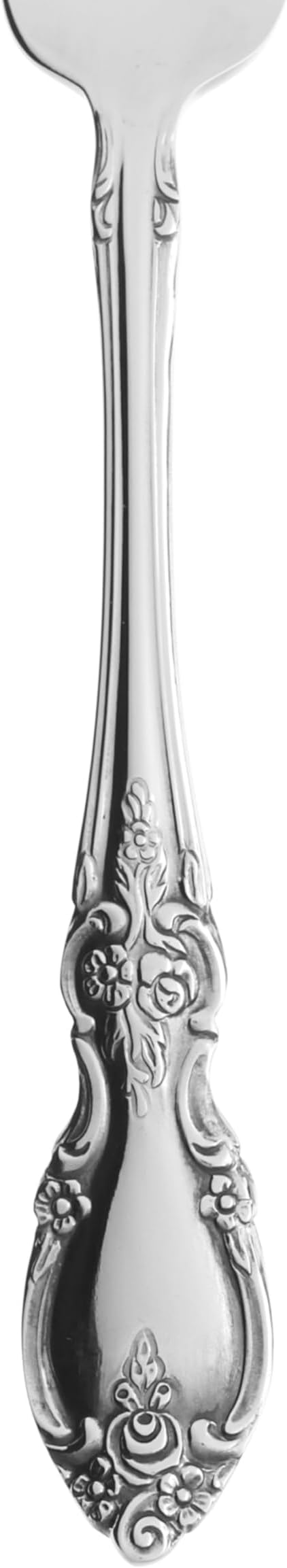 Oneida Louisiana 4-Piece Fine Dinner Forks Stainless Steel Silverware Set, 18/8 Stainless Steel Fork Set, Service For 4, Dishwasher Safe, Mirror Finish, Utensils, Flatware,Tableware (Silver, 4 Piece)