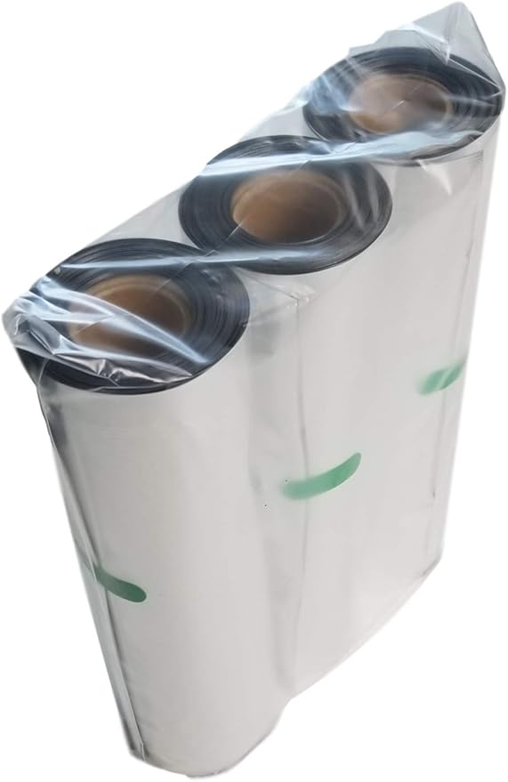 Mylar Vacuum Seal 8"x16' or 11"x16' Rolls | SteelPak Textured/Embossed Aluminum Foil Vacuum/Heat Seal Rolls to Create Custom-Sized Vacuum Sealer Bags (3, 8"x16')