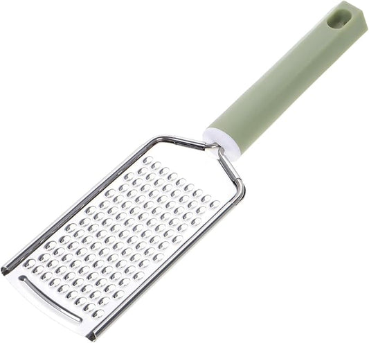 Garneck Stainless Steel Garlic Chopper Cheese Zester Multifunctional Grater for Efficient Vegetable Cheese Preparation with Comfortable Ergonomic Handle Easy to Clean Kitchen Tool